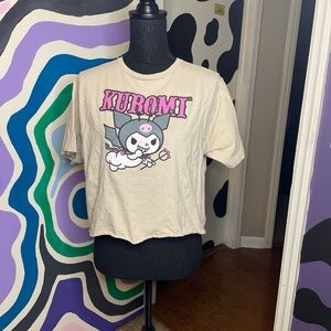 Kuromi Cropped T-Shirt